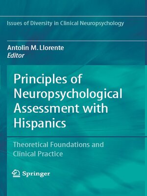 cover image of Principles of Neuropsychological Assessment with Hispanics
